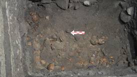 Descubren altar azteca con decenas de cráneos de personas decapitadas en México