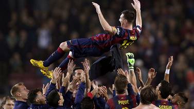  Lionel Messi está en lo más alto de la Liga