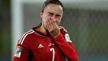 Melissa Herrera rompe en llanto tras la derrota de Costa Rica y ofrece disculpas a los aficionados