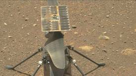 Helicóptero Ingenuity vuela una vez más en Marte