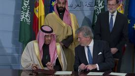 Arabia Saudí comprará cinco buques de guerra a España