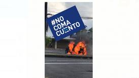 #NoComaCuento: Bomberos no tiene reportes de carros incendiados por uso de alcohol en gel  