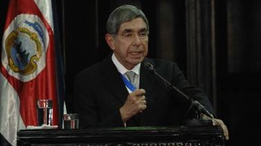 Discurso de despedida desvela a Óscar Arias