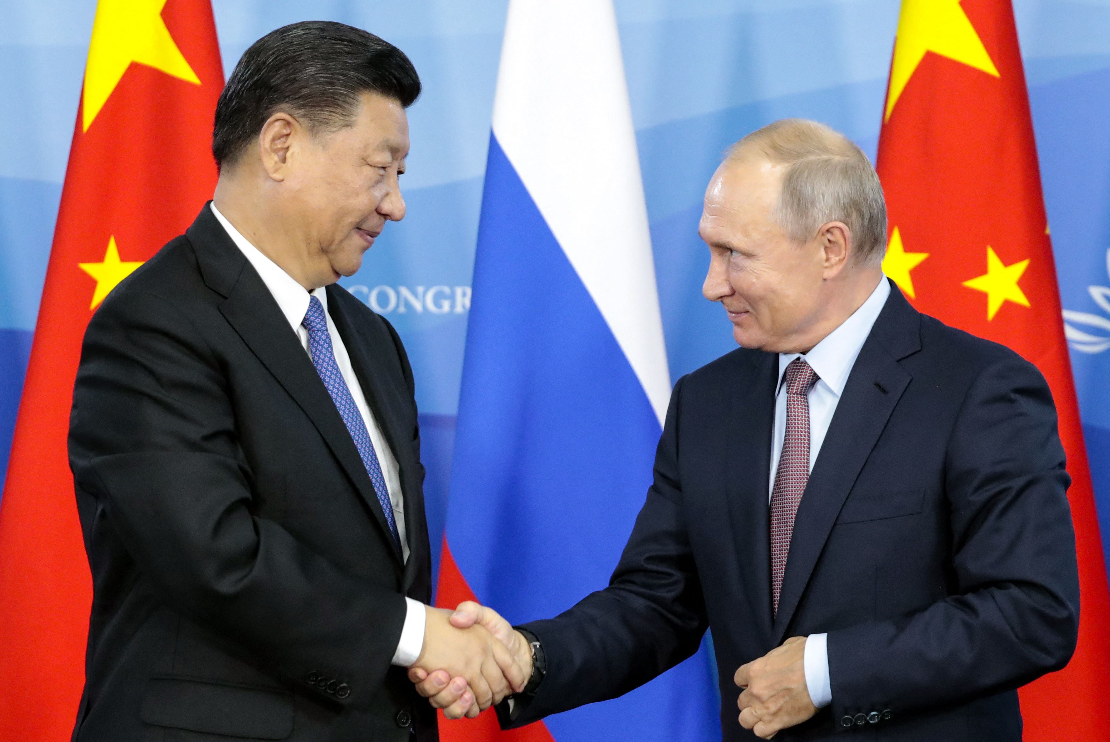 En estos dos años de guerra en Ucrania, China es uno de los principales apoyos con los que cuenta Rusia. 