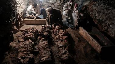 Egipto halló una tumba faraónica de 3.500 años