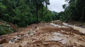 Tarrazú, Quepos y Dota entre los más afectados por lluvias tras el paso de dos ondas tropicales