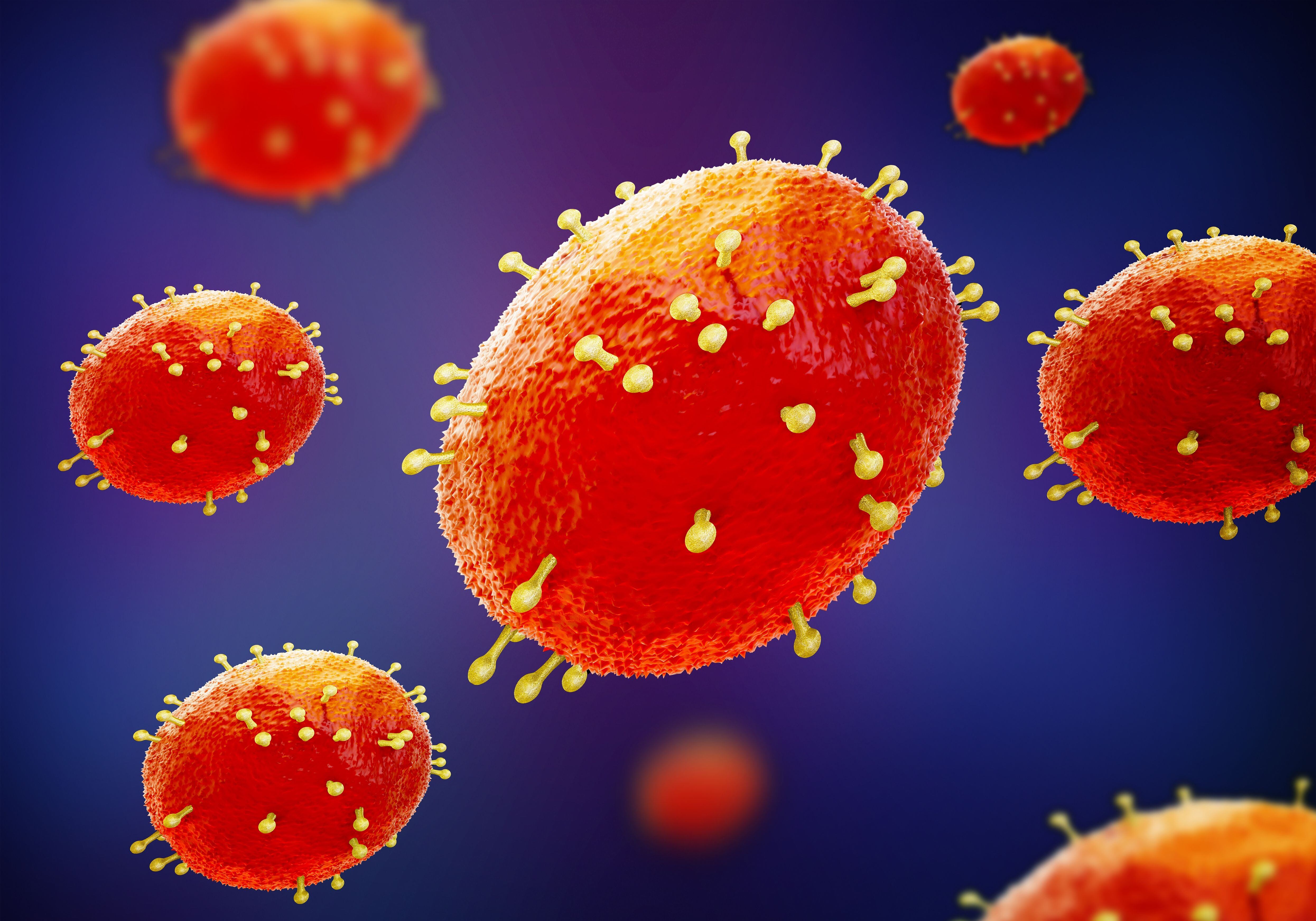 Este es una ilustración de cómo se ve el virus causante de la viruela del mono.

Imagen: Shutterstock