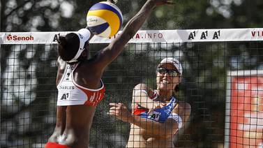 Natalia Alfaro y Karen Cope cayeron en su debut en el Mundial de Voleibol de Playa