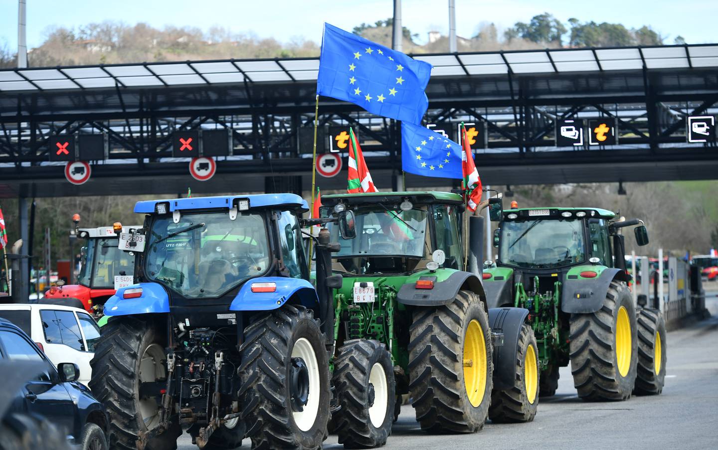 Protestas agrícolas en la Unión Europea