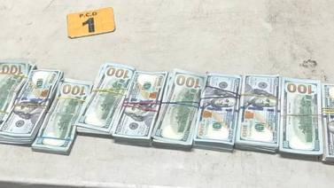PCD detuvo a dos sospechosos de lavado de dólares en Golfito