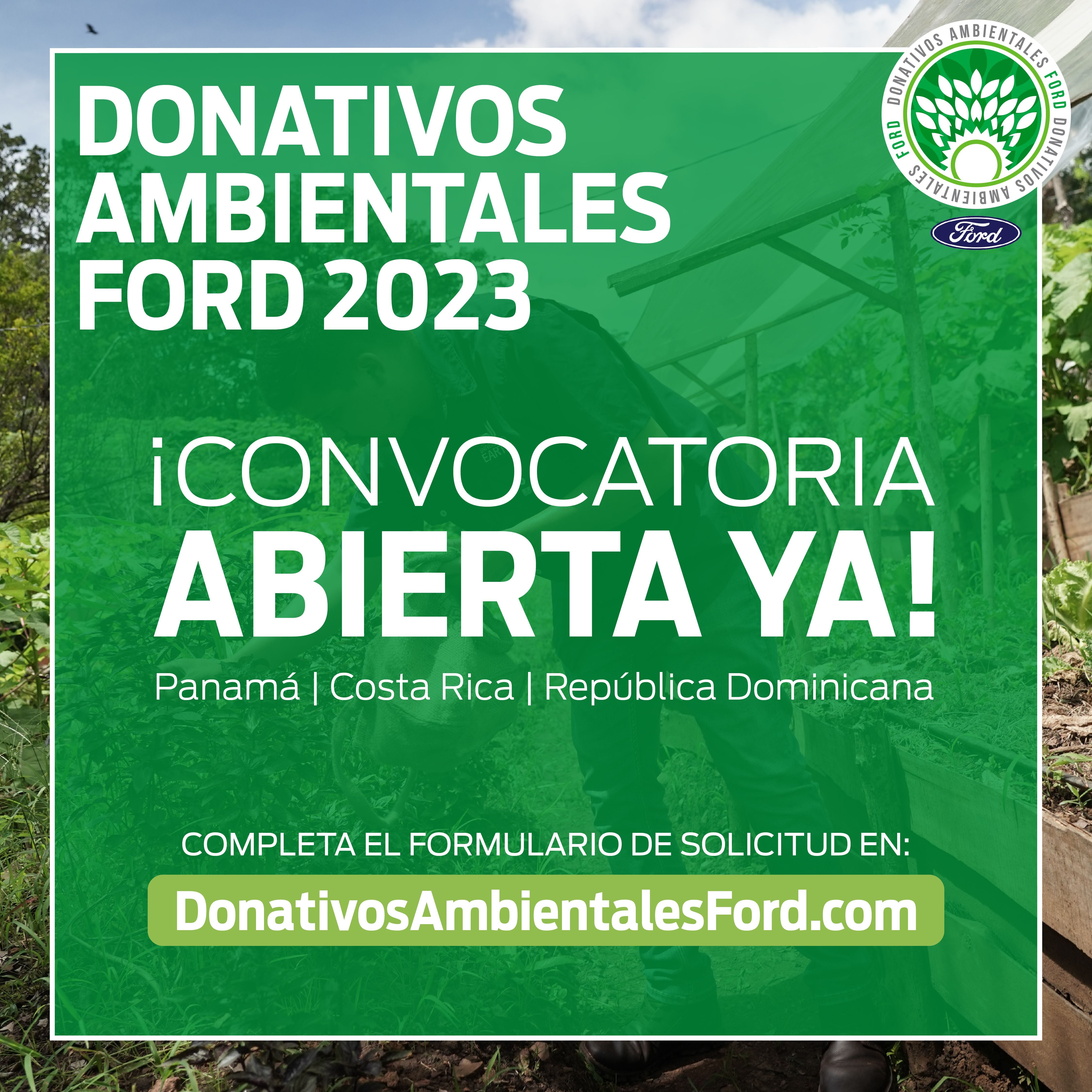 Arranca convocatoria para programa de Donativos Ambientales Ford 2023 