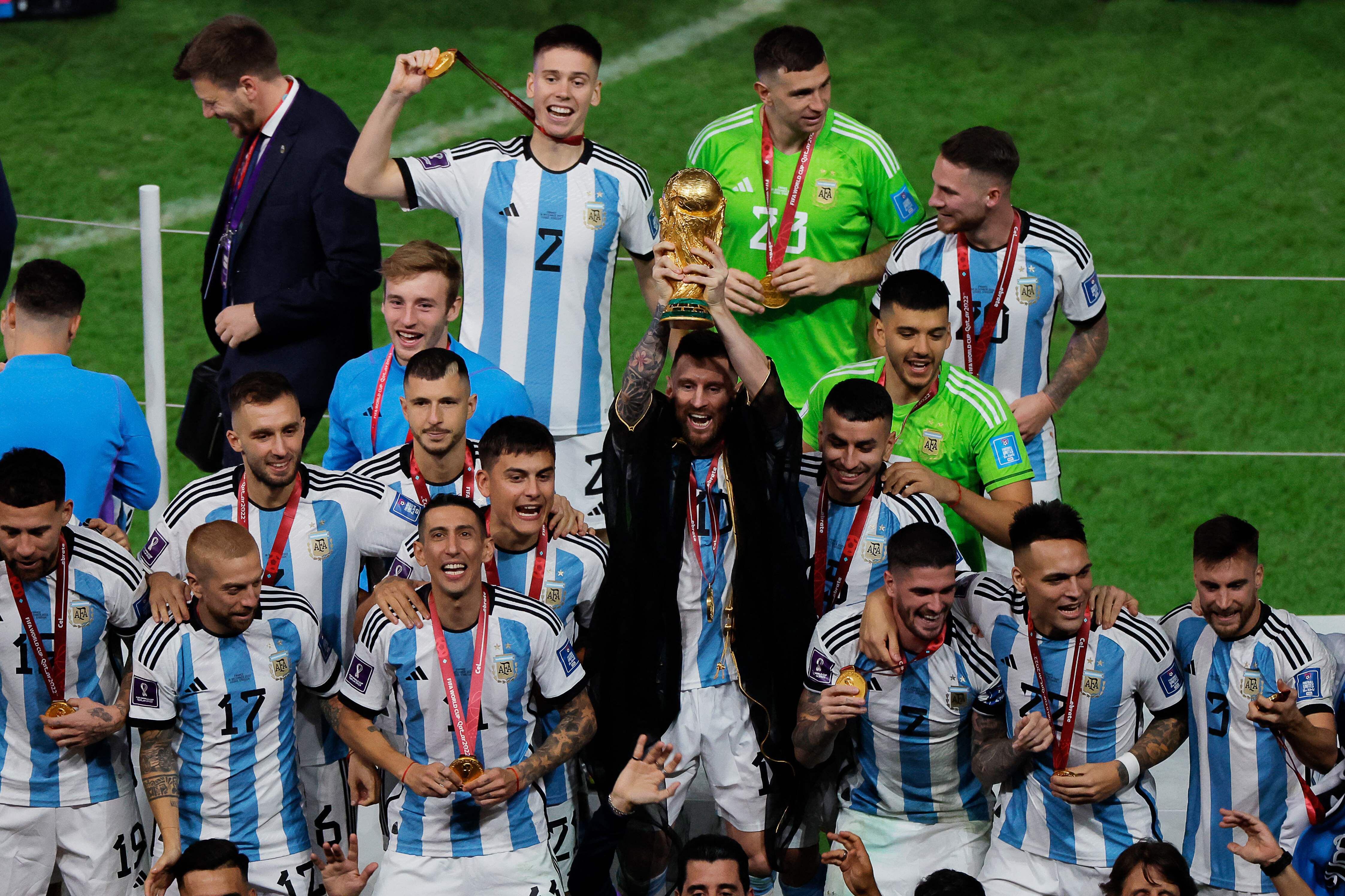 Argentina, con Lionel Messi como capitán y gran figura, se coronó en el Mundial de Qatar 2022. 