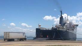 Ferri zarpa de El Salvador hacia Costa Rica, sin confirmar dato sobre cantidad de furgones a bordo