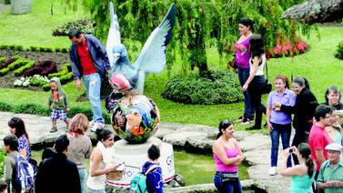 Plaza Mayor de Cartago tiene nuevas palomas