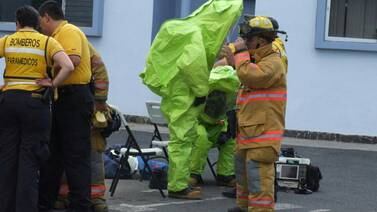 Fuga de gas cloro afecta a 4 empleados de laboratorio
