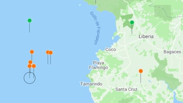 Aspereza entre placas del Coco y Caribe genera cuatro temblores en media hora en Pacífico norte