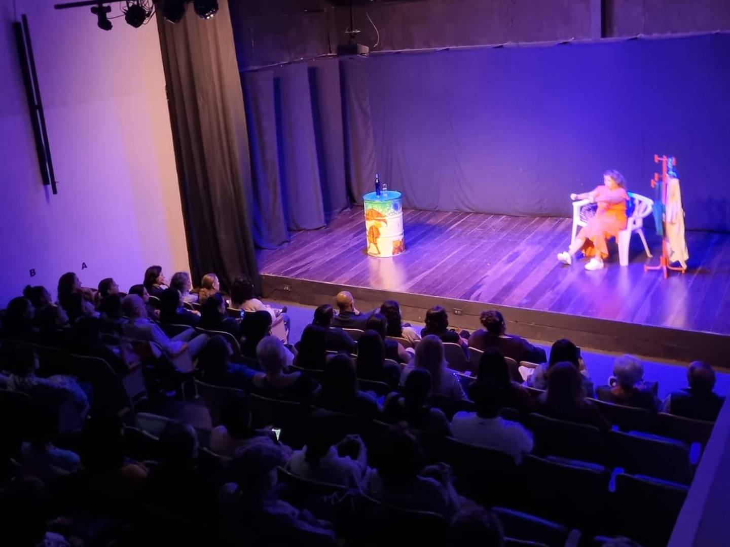El Teatro en Montes de Oca se inauguró hace solo 3 meses (Foto: Teatro del Bolsillo: Espacio para las artes)