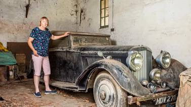 La triste historia detrás del auto de 1935 que su dueño nunca pudo usar en Reino Unido