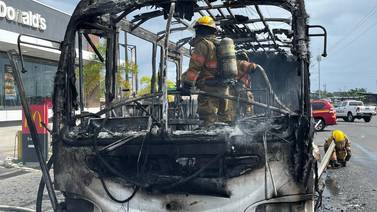 29 autobuses se incendiaron en último año y medio