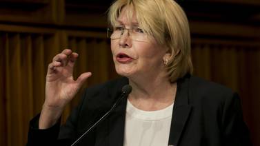  Constituyente agravará la crisis de Venezuela, dice fiscala general, Luisa Ortega