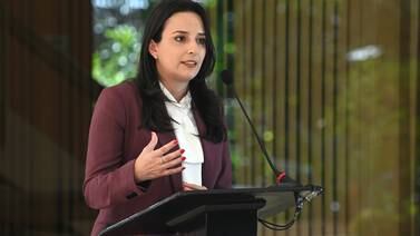 Natalia Díaz será ministra de la Presidencia de Rodrigo Chaves