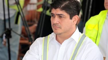 Salario del presidente Carlos Alvarado se redujo en ¢250.000 tras reforma fiscal