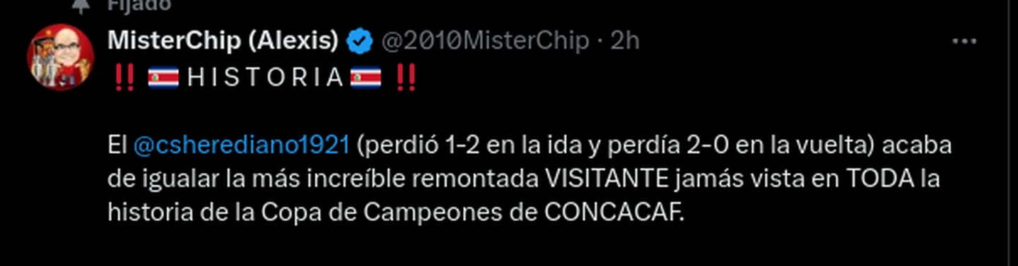 Herediano
Reacción de la prensa mexicana al triunfo del Herediano ante Toluca por la Concacaf Liga de Campeones 
15 de febrero del 2024
Tomada de redes sociales