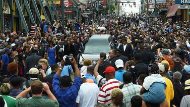 Cientos de personas rinden un último homenaje a B.B. King