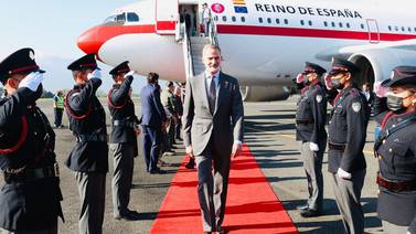 Rey de España llega a Costa Rica para asistir a traspaso de poderes de Rodrigo Chaves