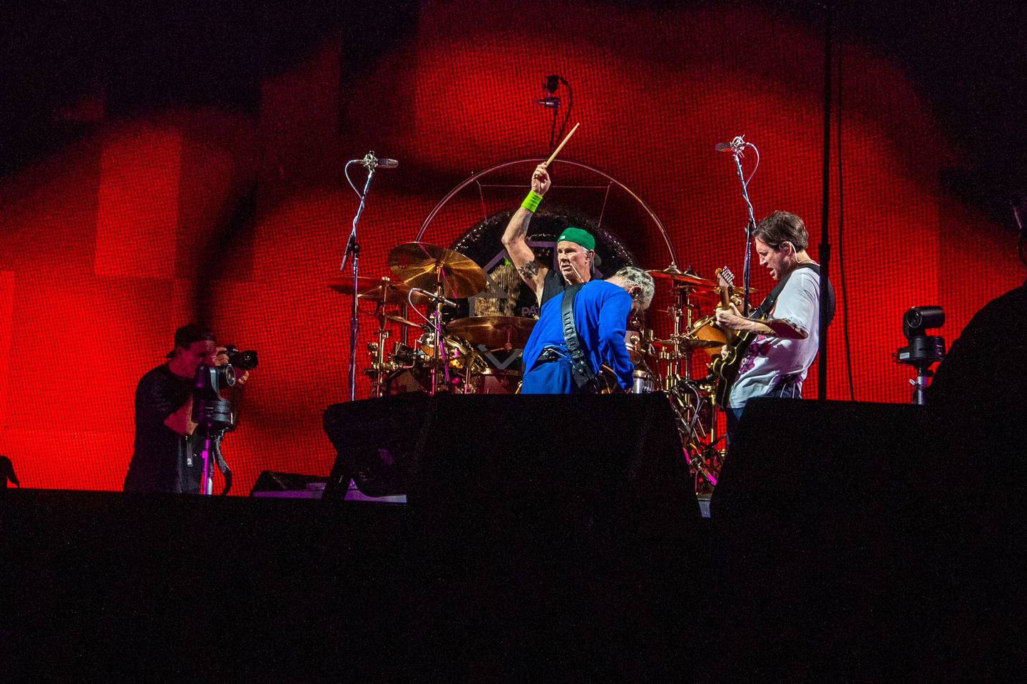 31/10/2023, San José, Estadio Nacional, concierto de los Red Hot Chili Peppers, Fotografía José Cordero