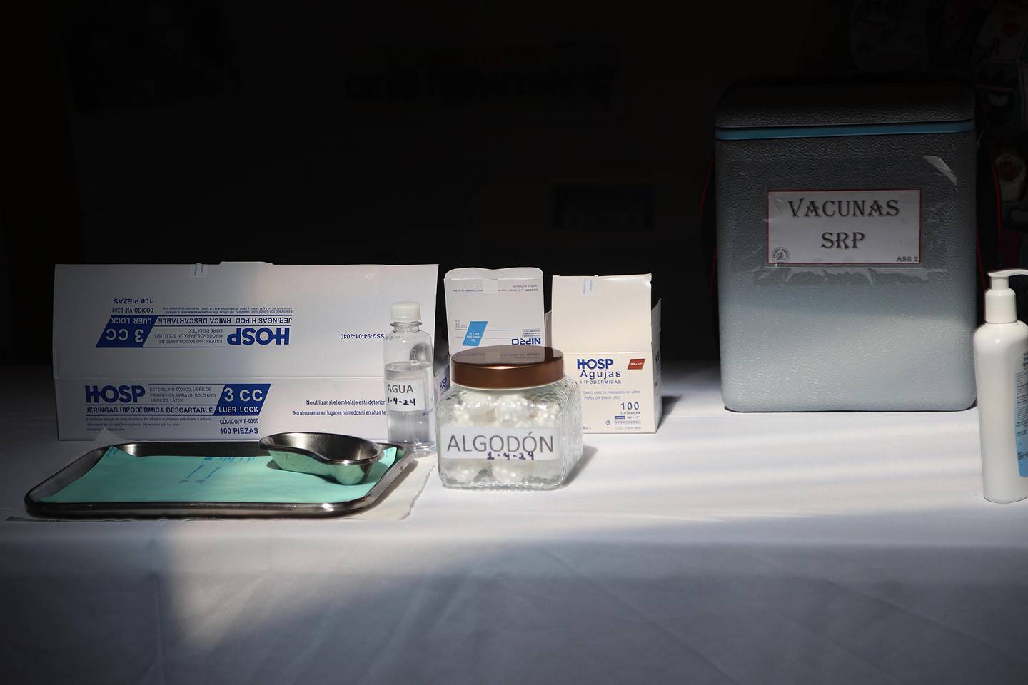 01/04/2024      Cen-Cinai Goioechea. Comienza jornada de vacunación extraordinaria contra sarampión, rubeola y paperas. Foto: Rafael Pacheco Granados