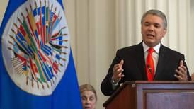 Iván Duque exhorta a estrechar el cerco diplomático contra Maduro
