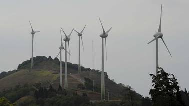 Costa Rica duplica  generación de energía con viento en 5 años