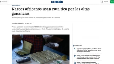 ‘La Nación’ gana premio latinoamericano por reportaje sobre la penetración del narcotráfico en Costa Rica