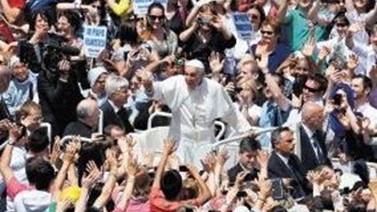 Papa Francisco aboga   por la unión de la Iglesia católica