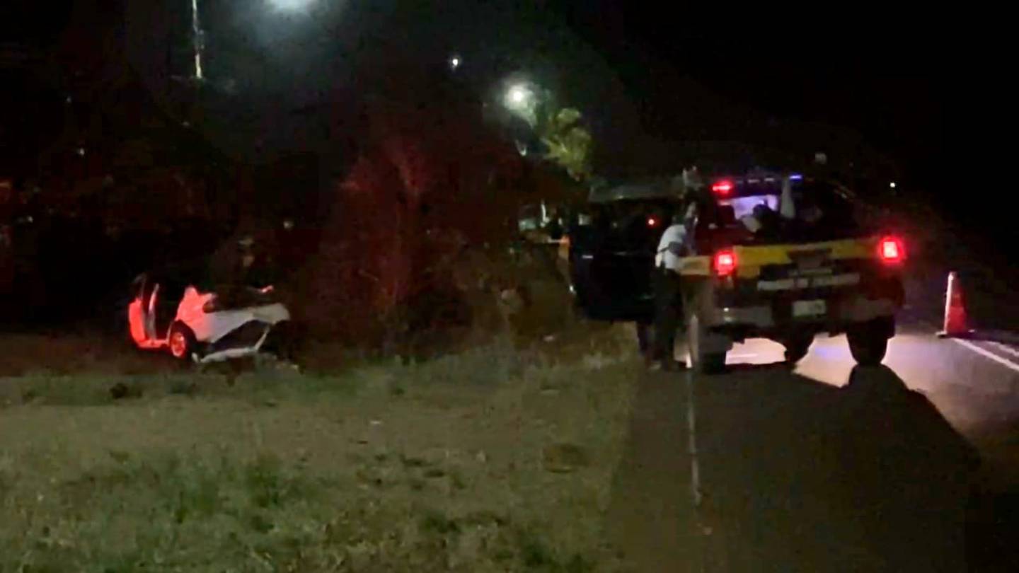 Accidente ocurrió a eso de las 11 p. m. del martes en Los Chiles.