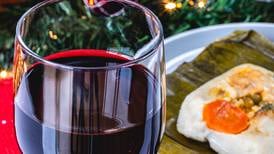 Los tamales navideños disfrútelos con vino (video)