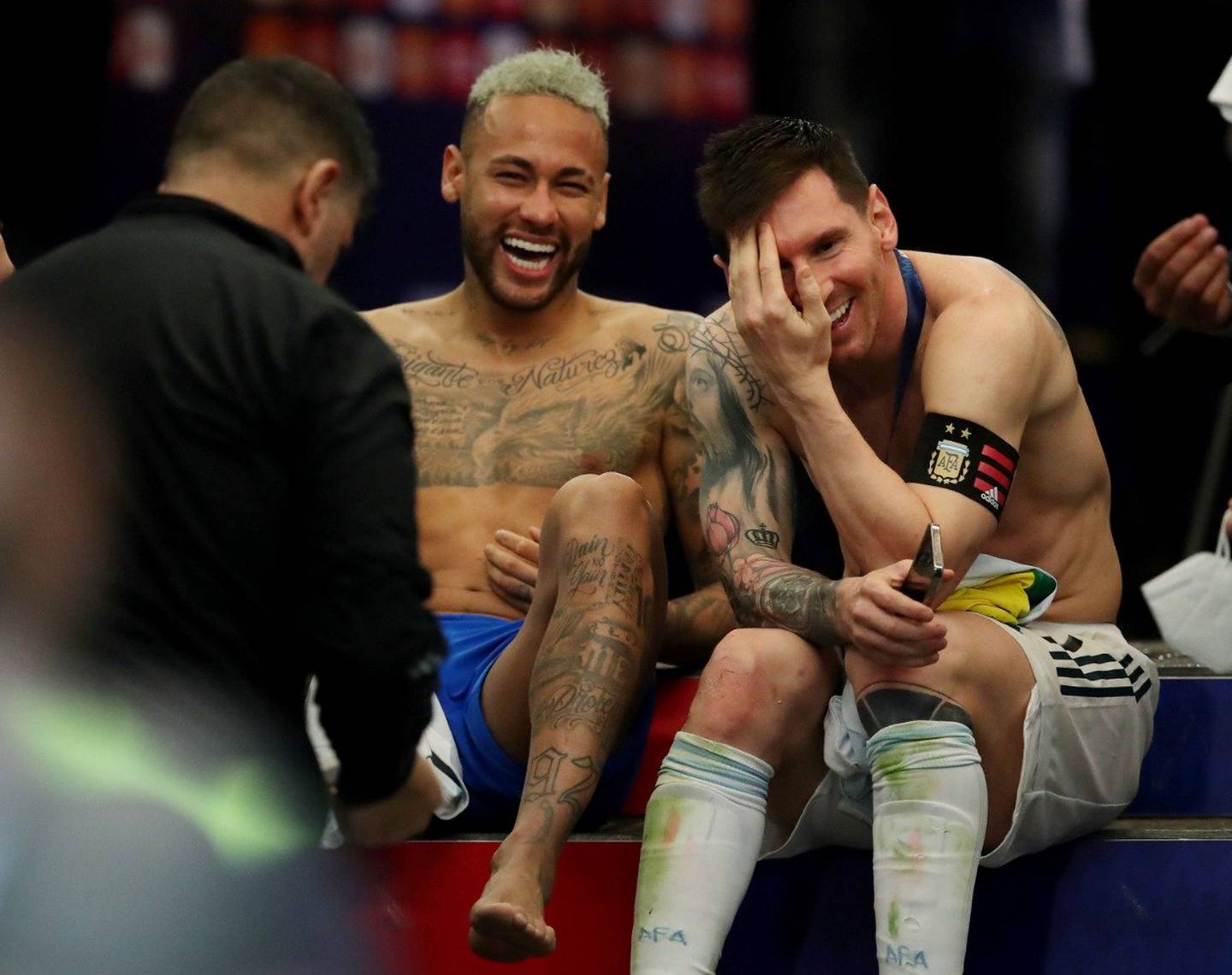 Las palabras de Neymar a Messi: 'Odio perder, pero disfruta del título' |  La Nación