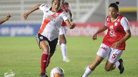 Guardameta Daniela Solera no pudo evitar la derrota del Independiente de Santa Fe en la Copa Libertadores 