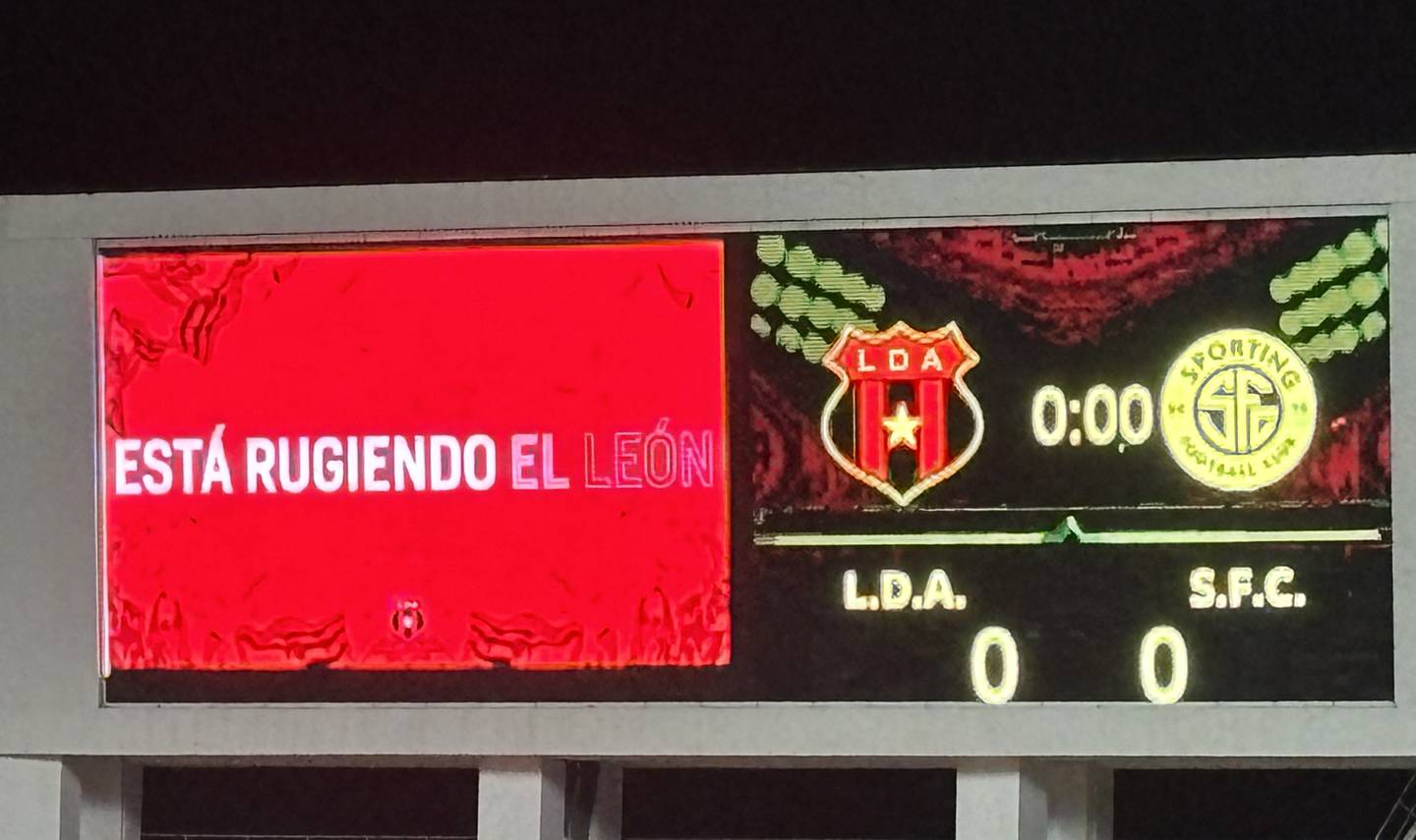 Liga Deportiva Alajuelense y Sporting protagonizan el partido inaugural del Torneo de Clausura 2024.