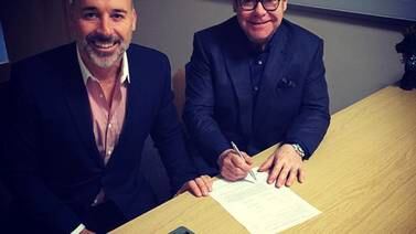  Elton John y David Furnish compartieron su boda en Instagram