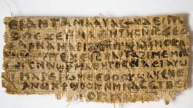 El papiro que habla sobre la ‘mujer de Jesús’ no es falso