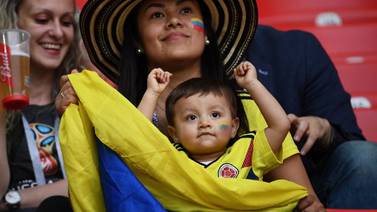 Las mejores fotos del partido entre Colombia e Inglaterra