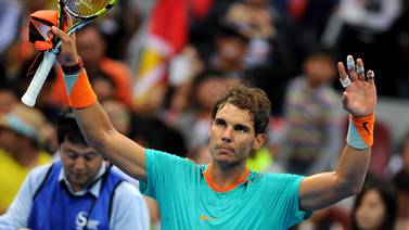 Rafael Nadal quedó fuera del ATP de China 