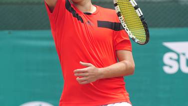 Julián Saborío avanza a semifinales del Torneo Future en Guatemala y ya tiene 5 puntos ATP
