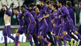 Fiorentina venció al favorito Juventus en semifinales de la Copa Italia