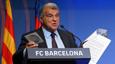 Presidente del Barcelona dice que el equipo no  compró árbitros y denuncia una campaña de desprestigio