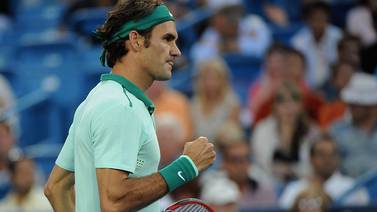 Roger Federer sigue con vida en el Masters de Cincinnati, Novak Djokovic quedó por fuera