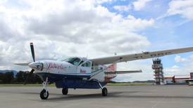 Nature Air vuelve a operar con solo un avión propio y menos vuelos