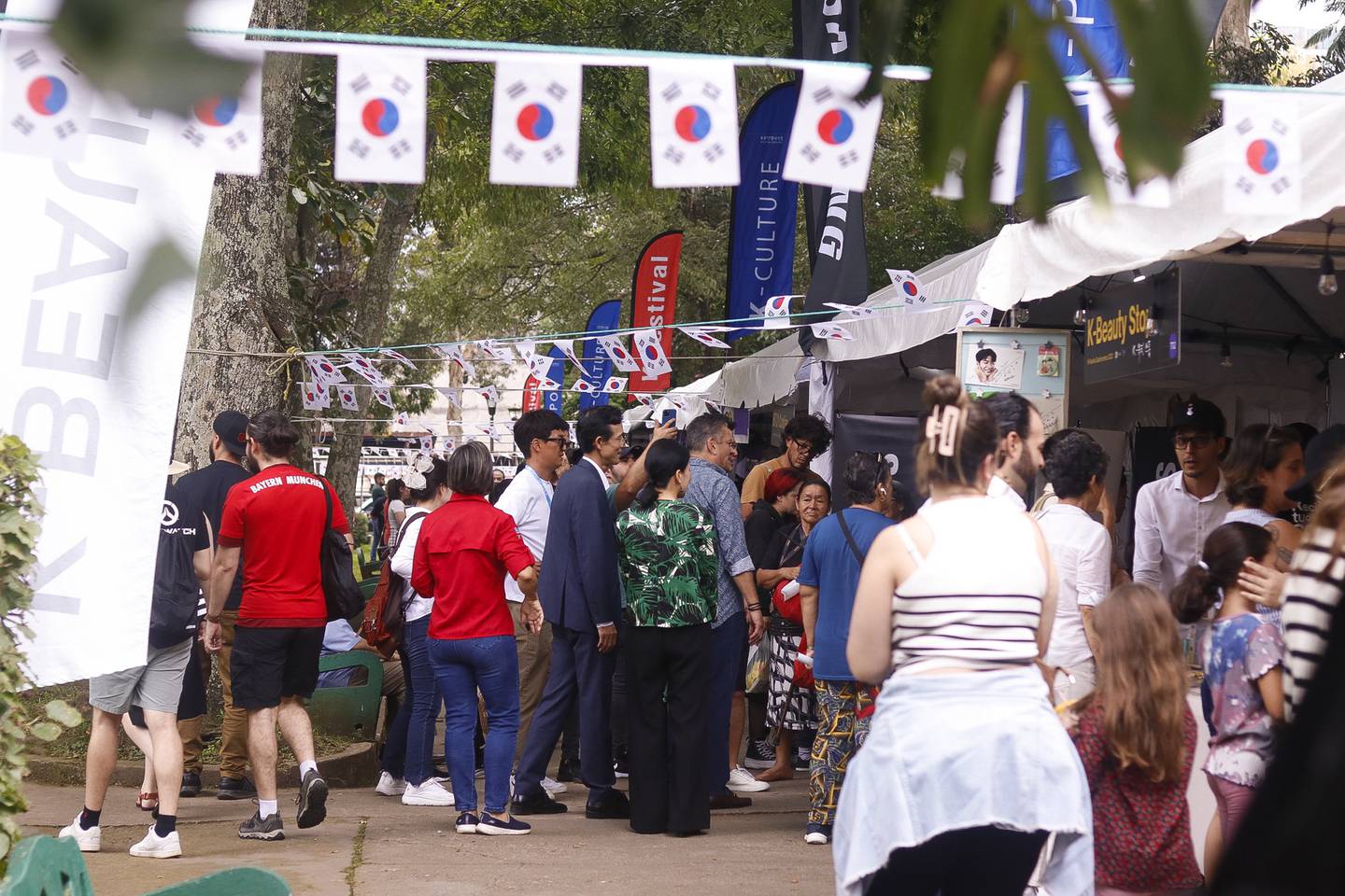 11/11/2023. Festival Gastronómico y Cultural Coreano. Parque Nacional, San José. Fotografía: Lilly Arce.